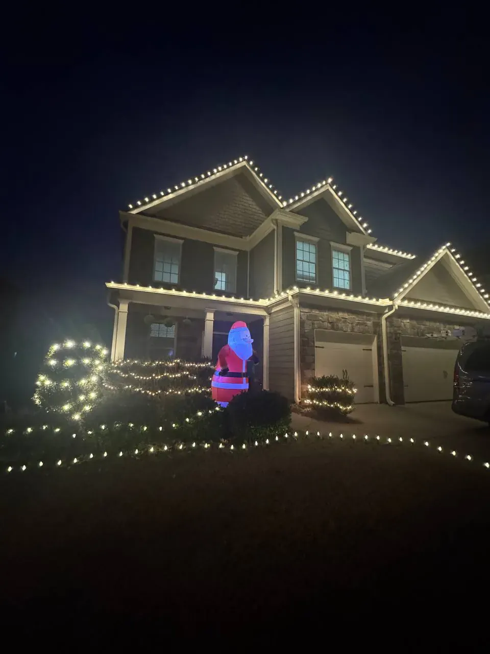 Photo of a two-story house sent by text